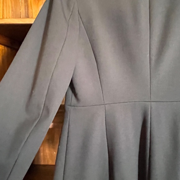 Zara (M) black, spring/fall blazer, one button, with pockets, EUC, black. - Picture 7 of 16